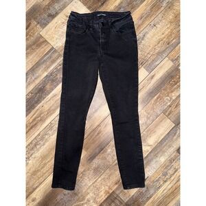 ASHLEY MASON Womens Black High Rise Skinny Jeans Size 3